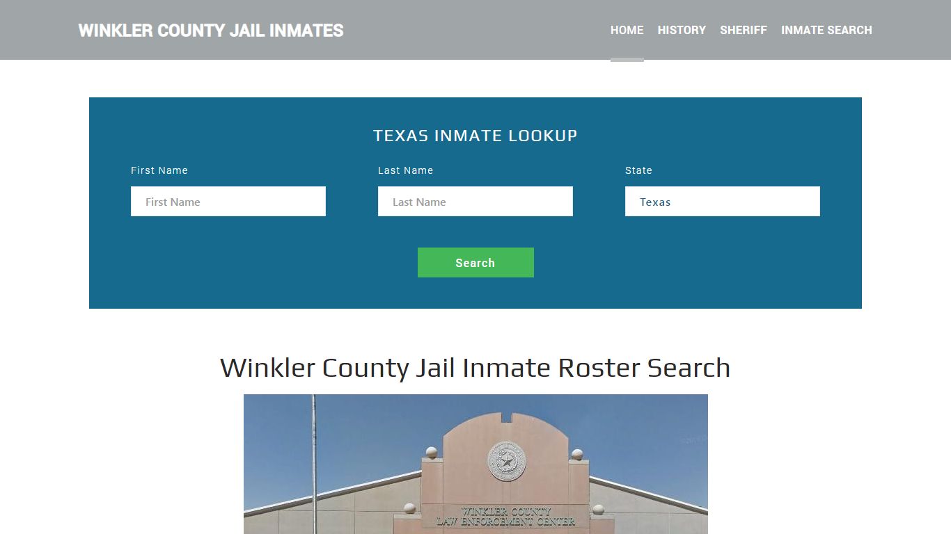 Winkler County Jail Inmate Roster Lookup, Kermit, TX